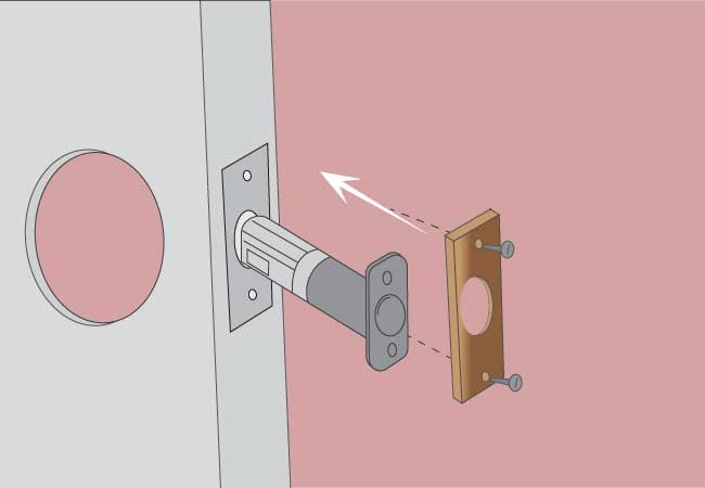 latch installation and strike of powerbolt 2