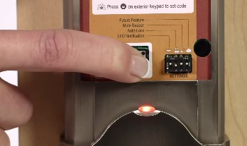 press the button