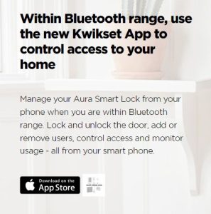 How do I set up and manage access codes for Kwikset Aura
