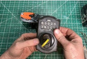 Reassemble the lock mechanism