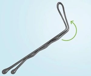 tension lever by bobby pin