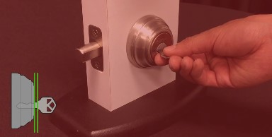 insert the key fully