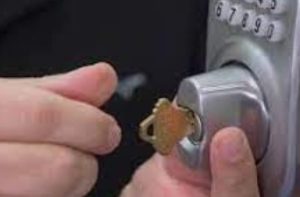 insert key all the way