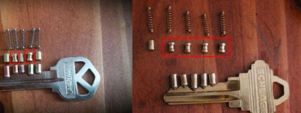 Security pin design