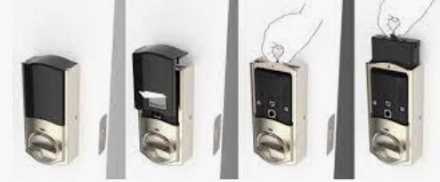 vivint door lock Replace Batteries