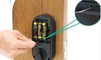 How to reset Teeho lock