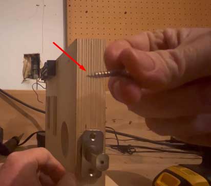 pointy screw